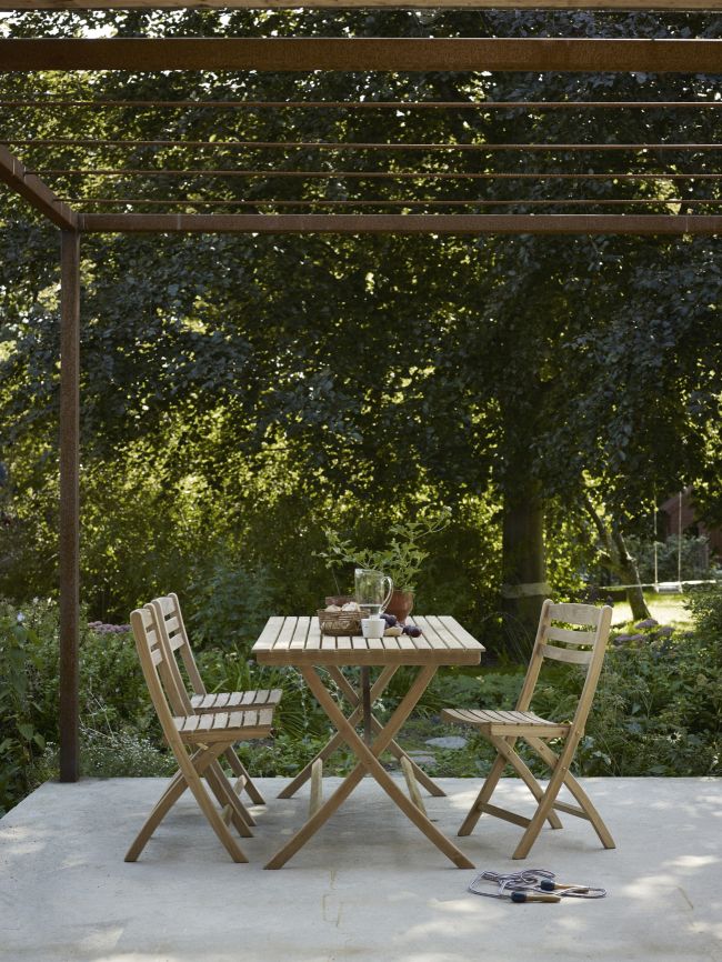 Selandia Table 147 Esstisch Outdoor Skagerak by Fritz Hansen