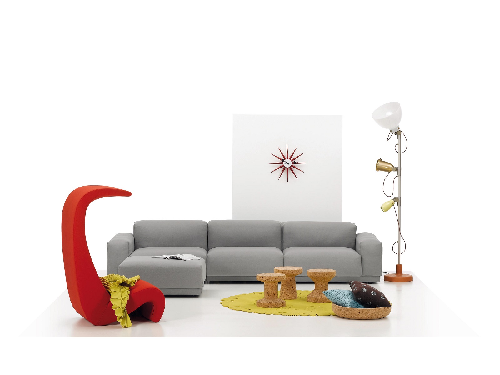 Cork Family Modell C Tisch Vitra