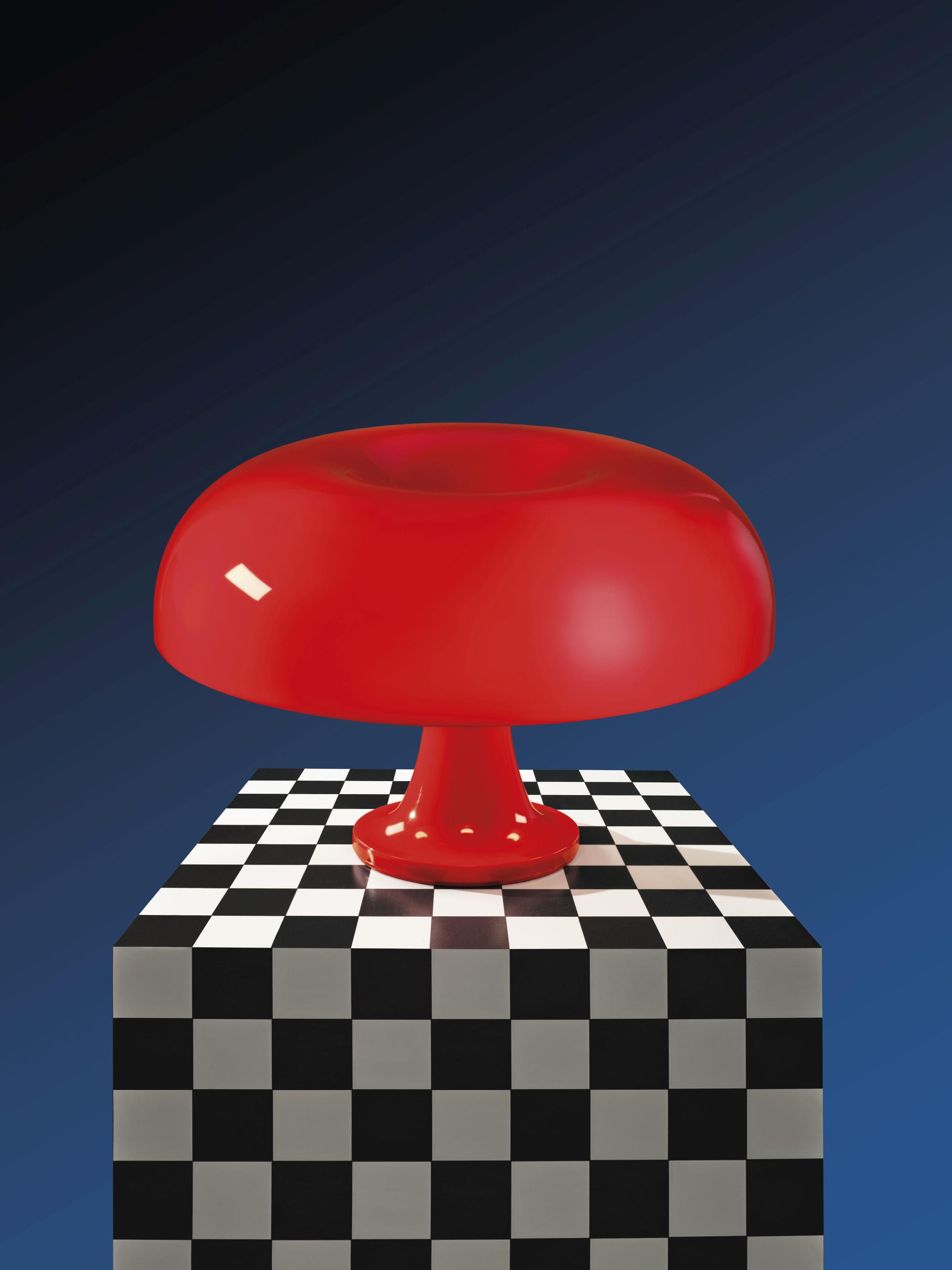 Nessino Tischleuchte Artemide Rot Nessino Tischleuchte Artemide Rot