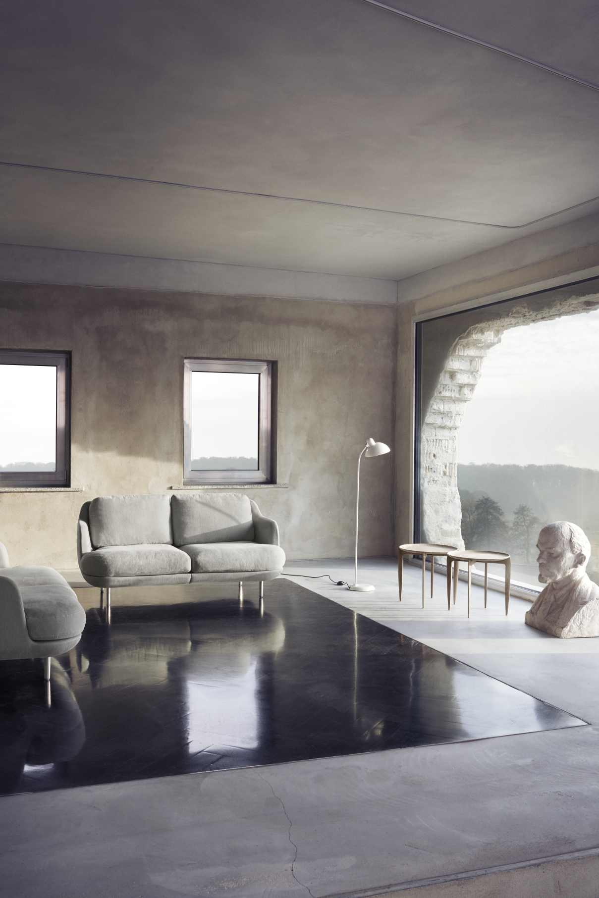 Lune 2-Sitzer Sofa Fritz Hansen