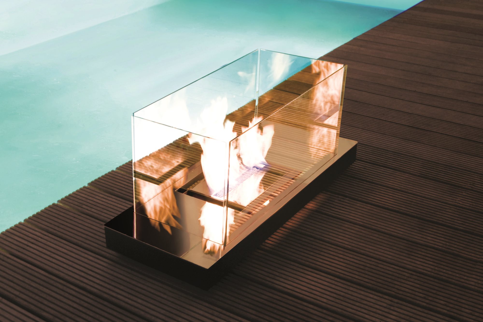 Uni Flame Ethanol Kamin Radius