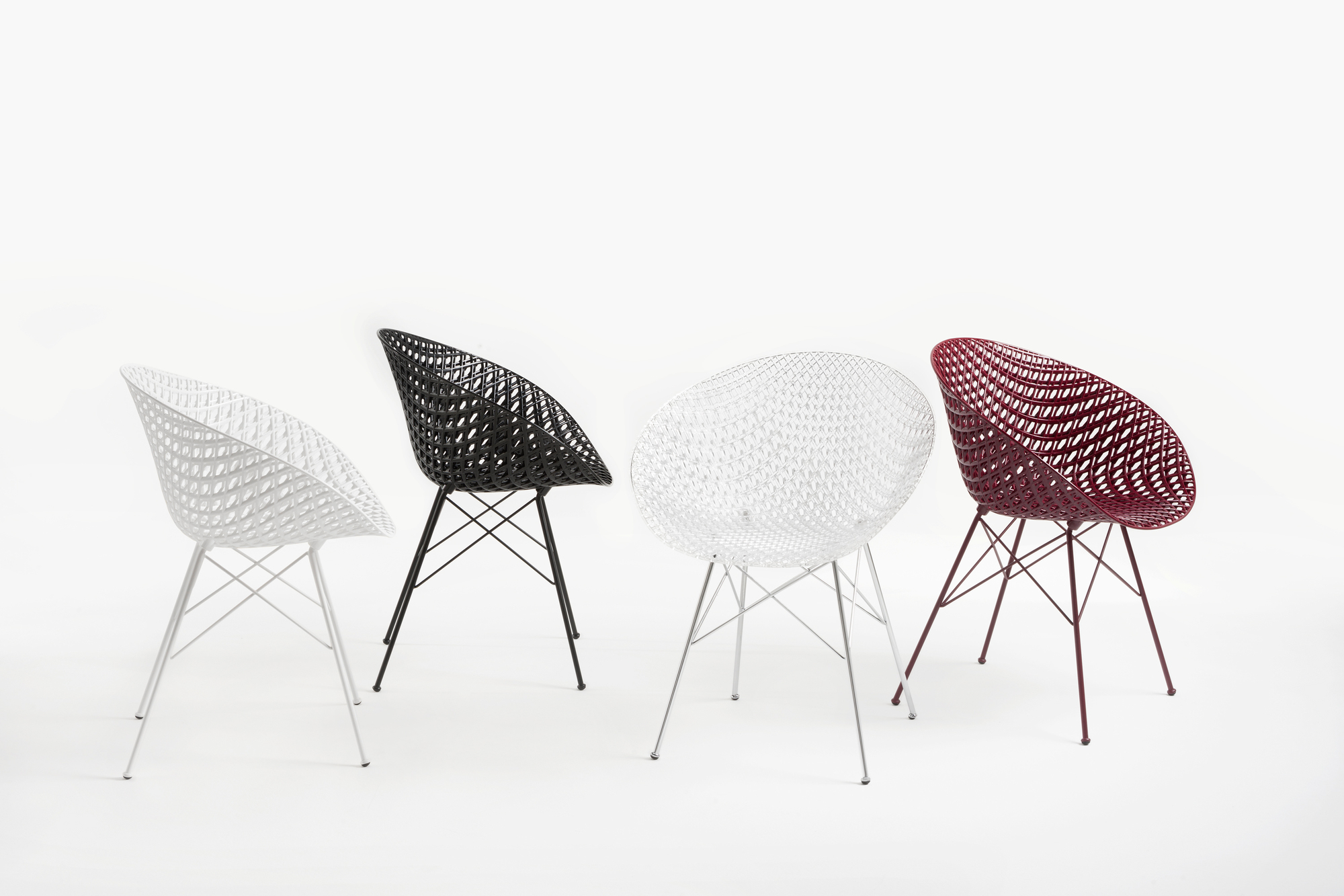 Smatrik Outdoor Stuhl Kartell Weiß