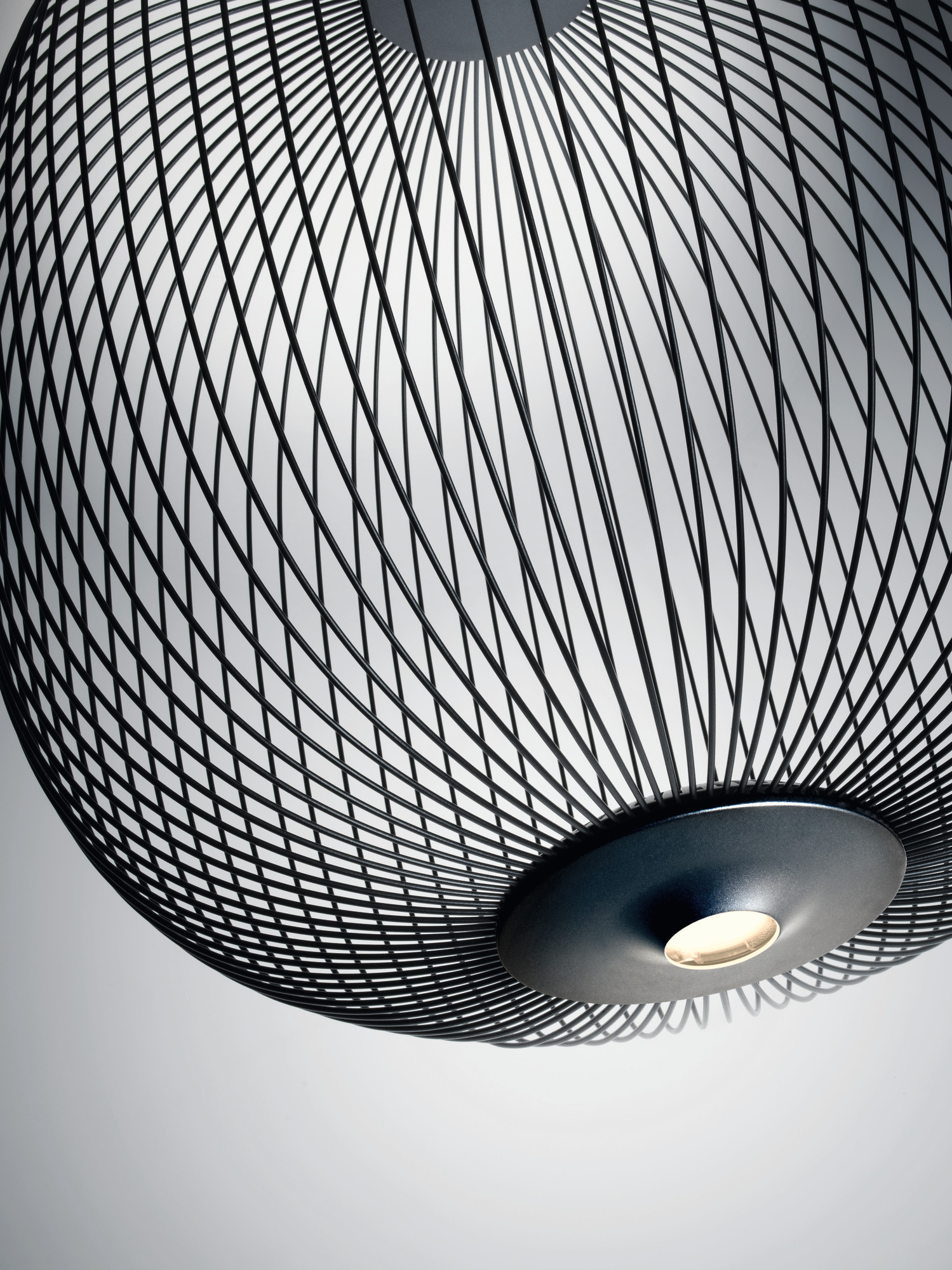 Spokes 2 LED Pendelleuchte Foscarini Weiss