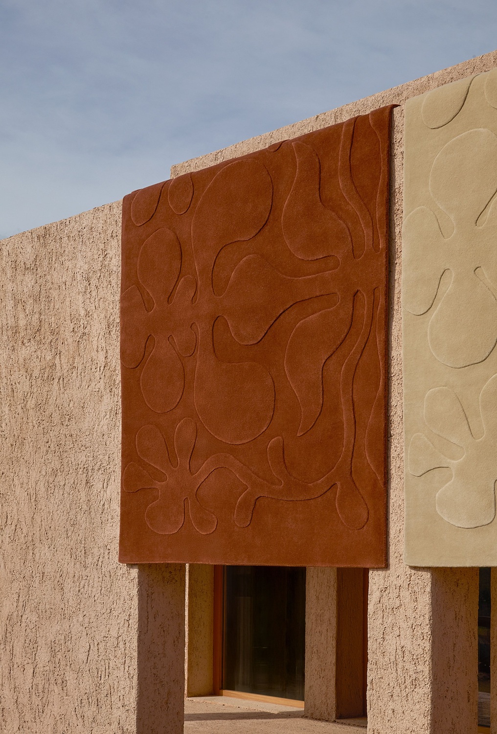 Lucia Eames Rooted Teppich Terracota Nanimarquina