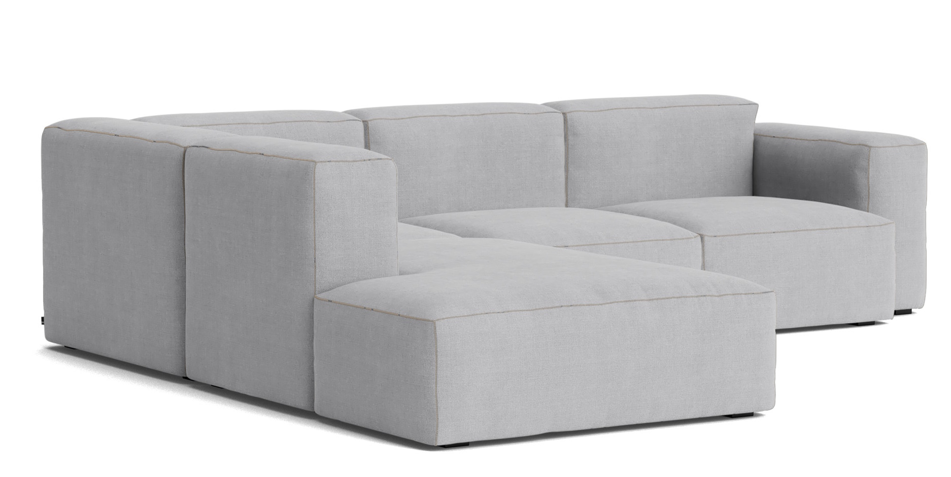 Mags Soft Sofa Corner Combination 2 low Armrest links Hay