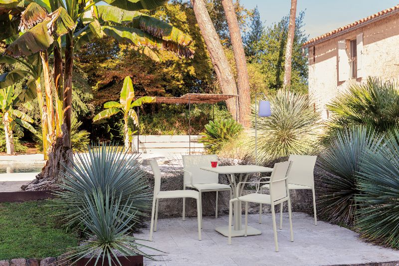 Balad 2 Tischleuchte H 38 cm Fermob Lehmgrau