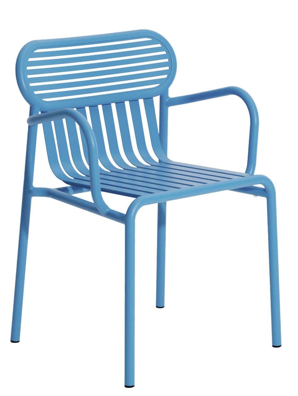 Week-End Garden Chair Armlehnenstuhl Petite Friture Himmelblau (Sky blue) Week-End Garden Chair Armlehnenstuhl Petite Friture Himmelblau (Sky blue)