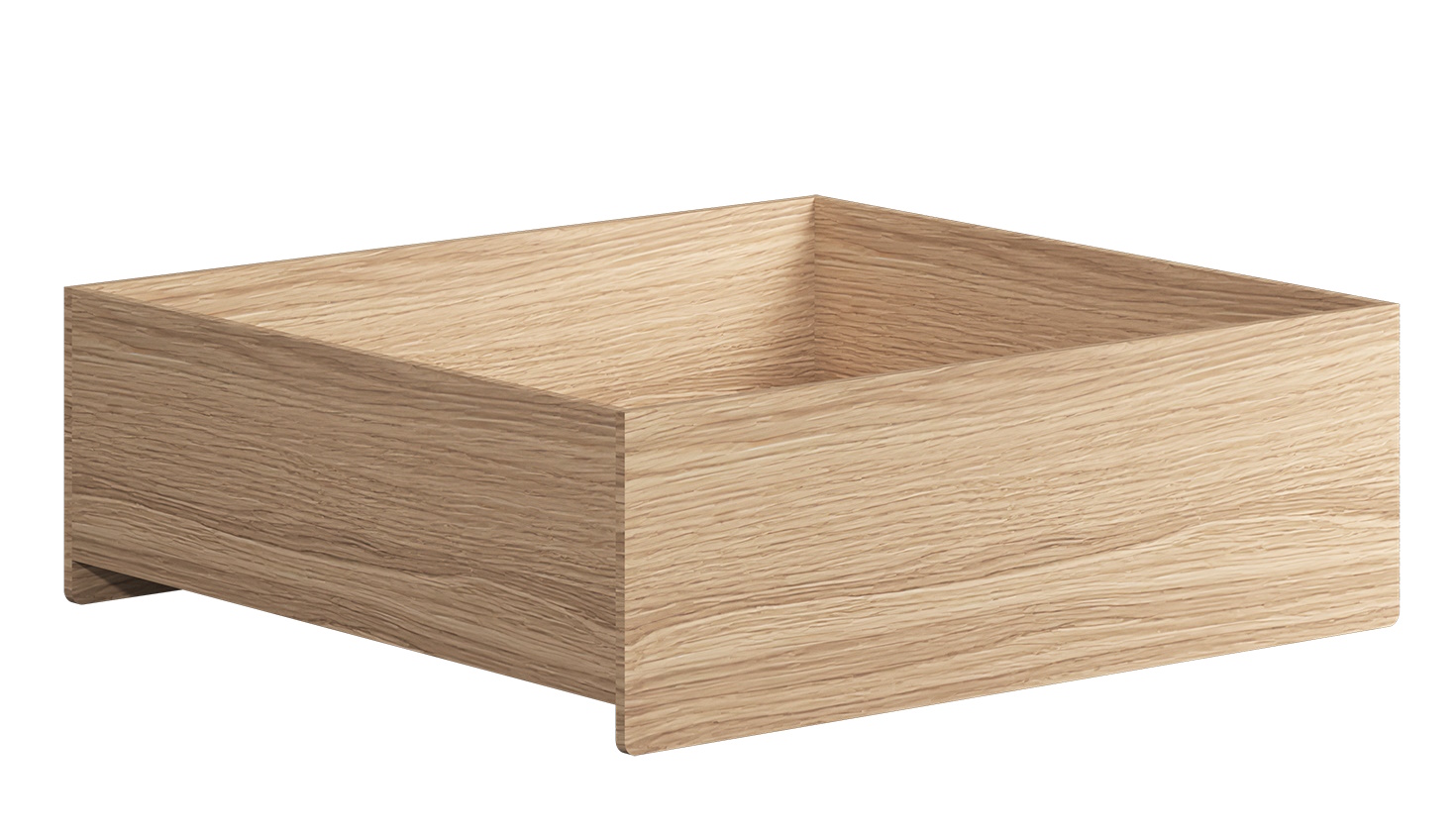 Arturo Shelf Box: Leere Regalbox aus Eiche natur furniert von novoform.