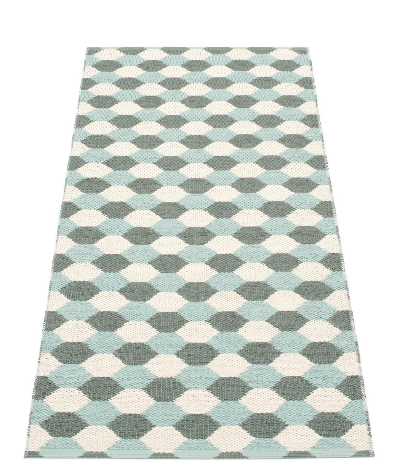 Dana Kunststoffteppich 70x160 warm grau Pappelina