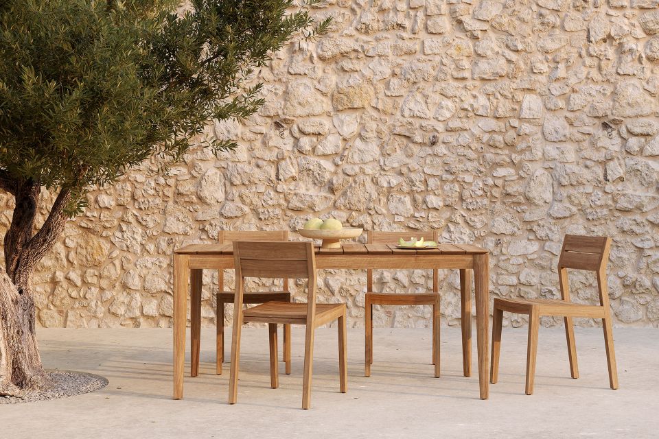 Bok Outdoor Esstisch Teak Ethnicraft