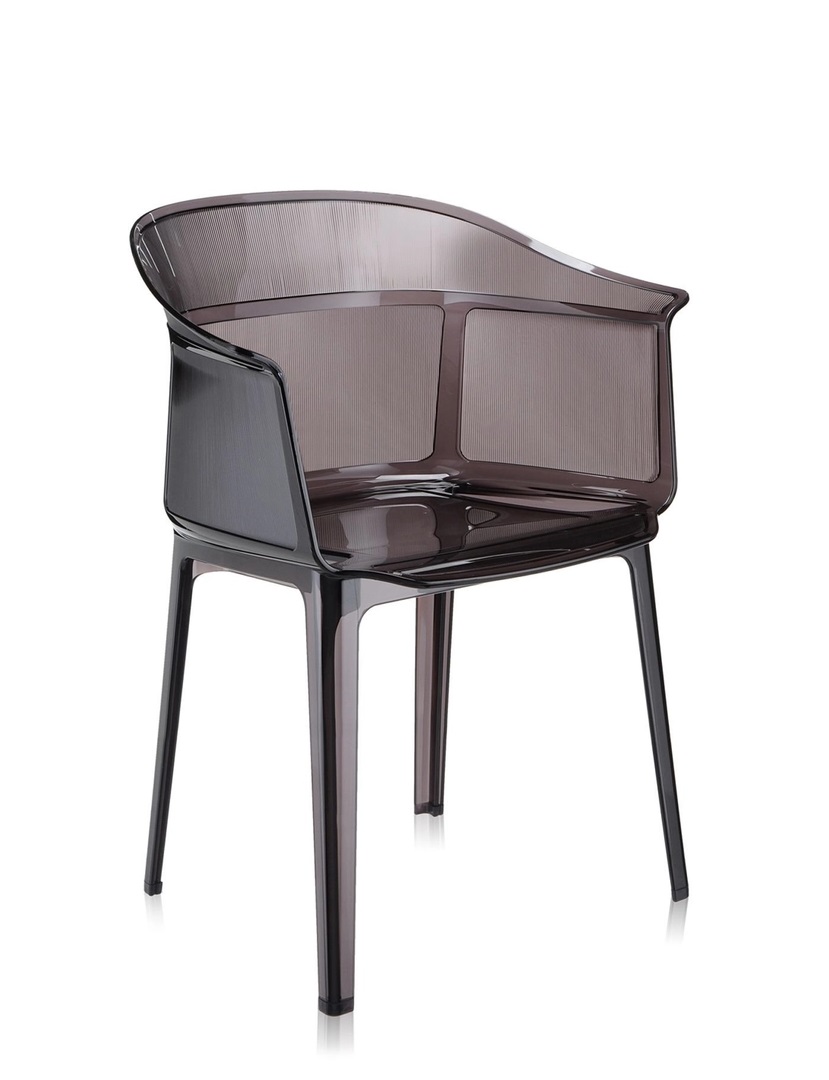 Papyrus Stuhl 2-er Set braun Kartell