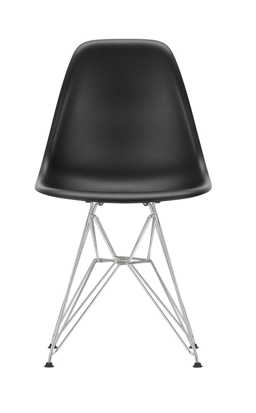 Eames Plastic Side Chair DSR Stuhl Vitra Schwarz-Kieselstein