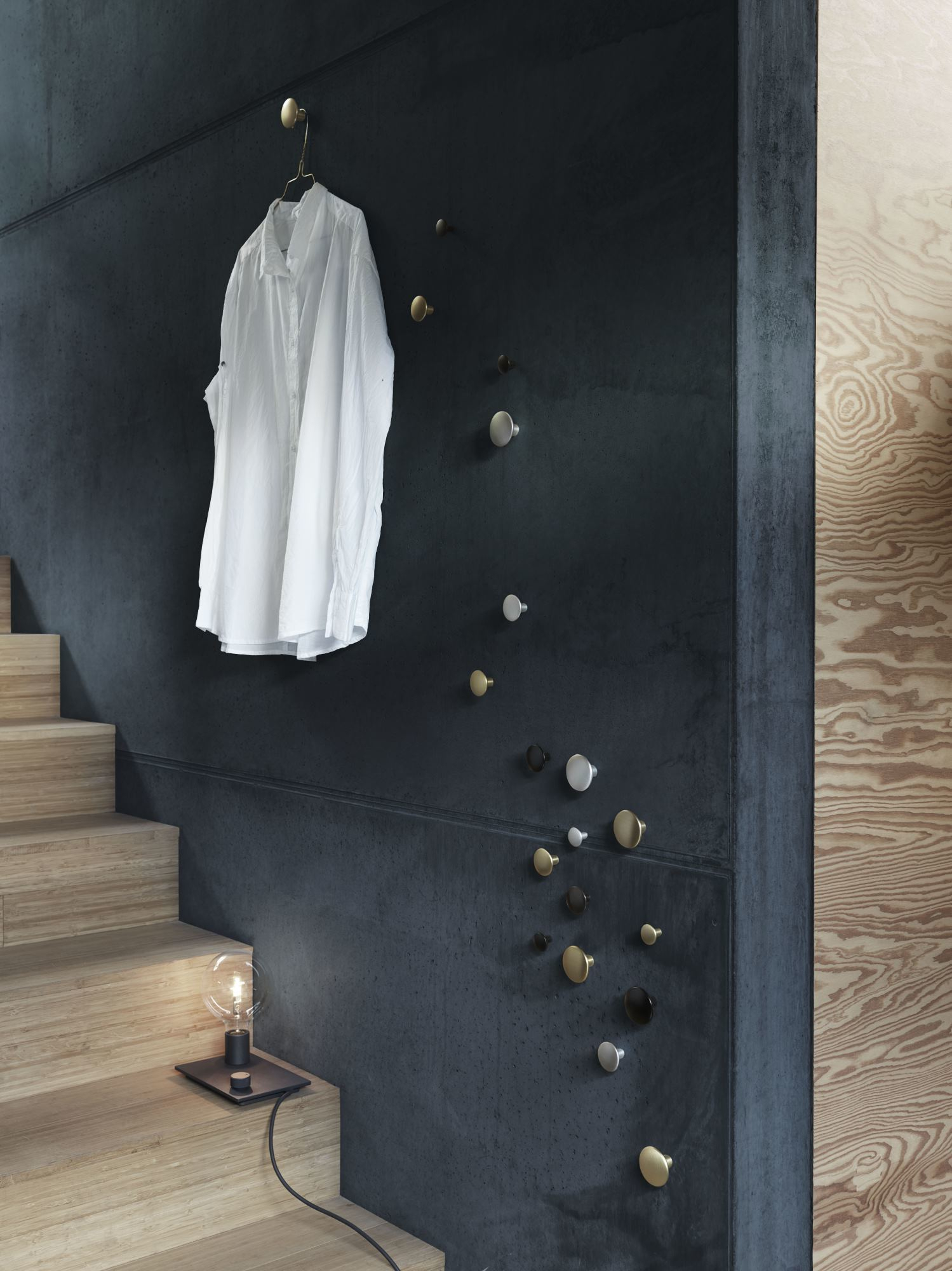 The Dots Garderobenhaken 5er Set Muuto