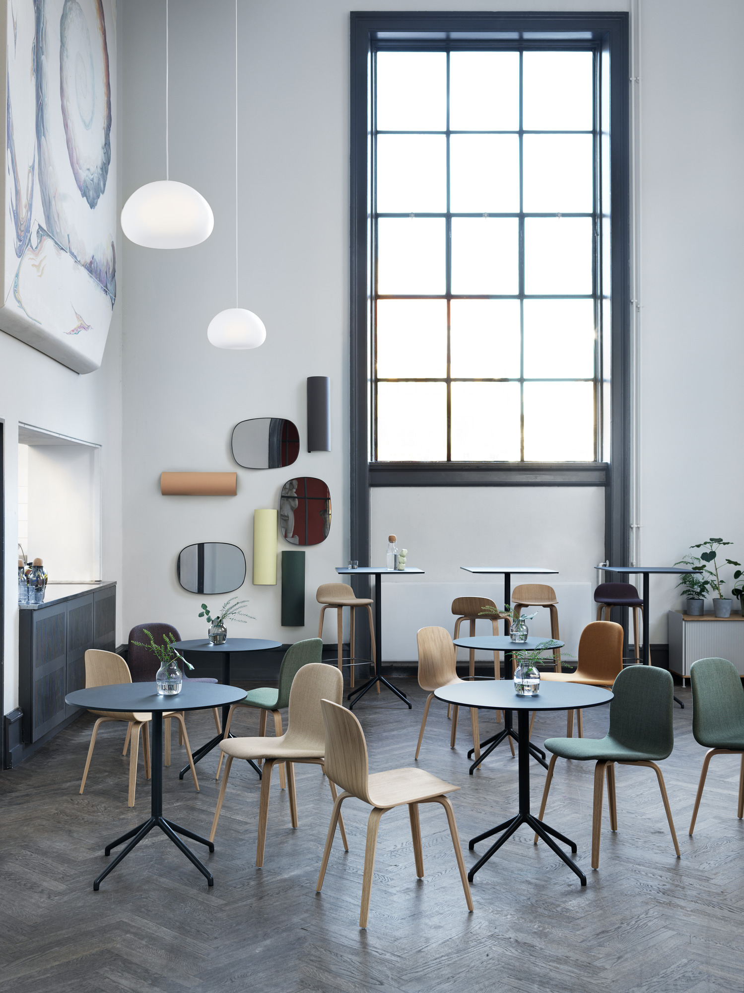Visu Chair Wood Base Stuhl Muuto