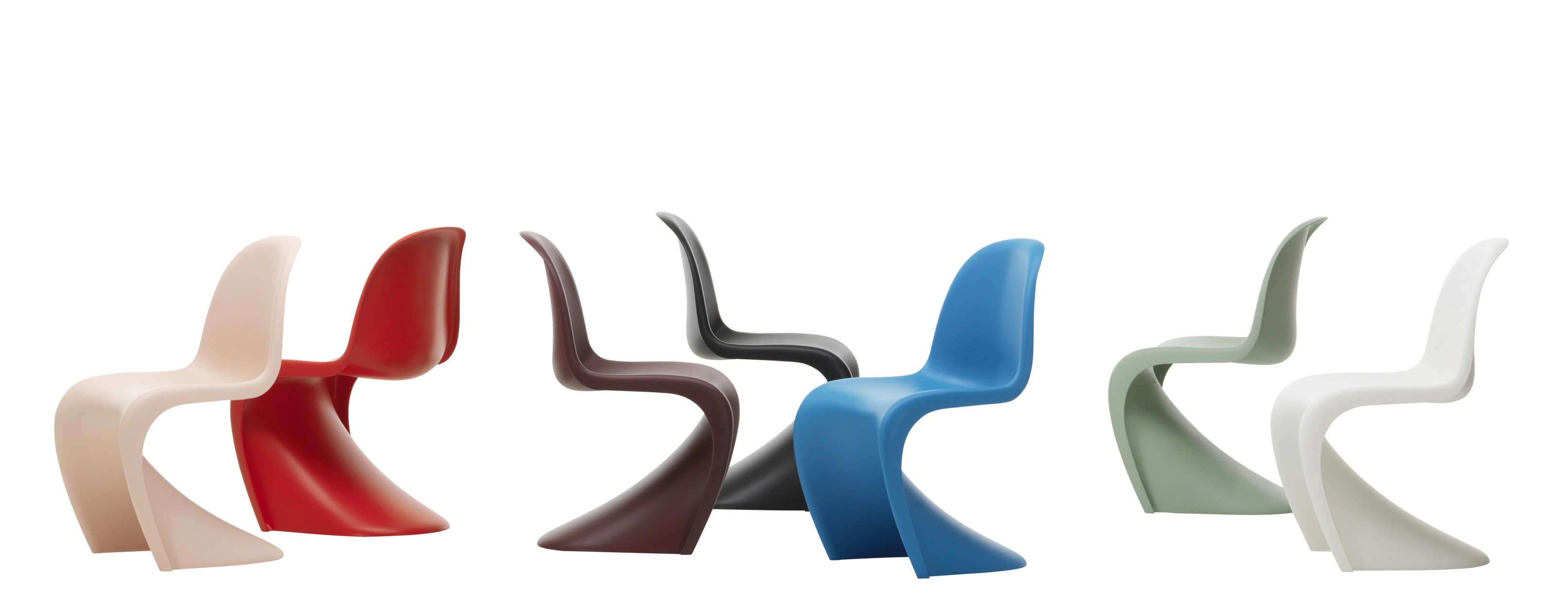 Panton Chair Kunststoff Stuhl Vitra NEUE HÖHE