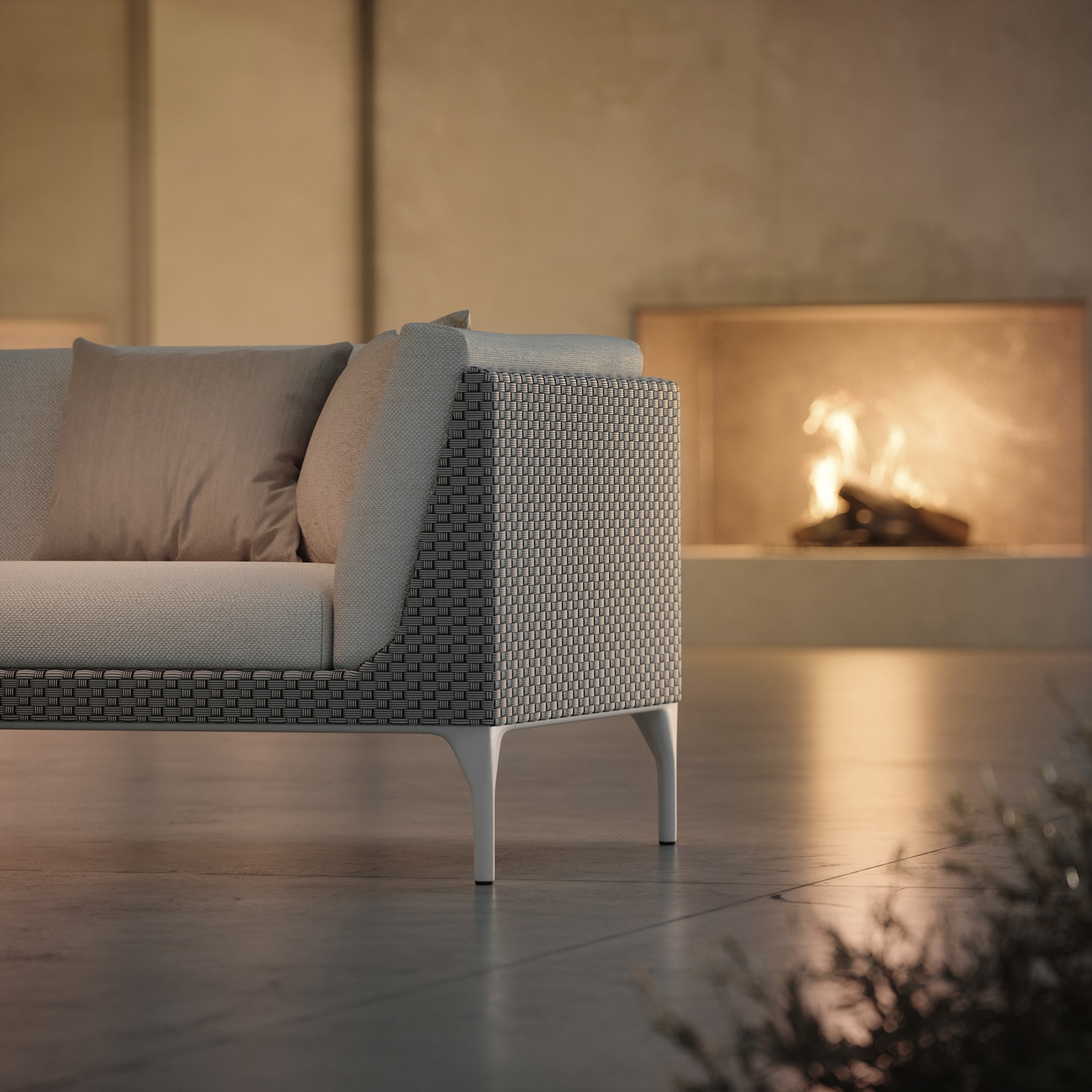 Mu Sofa 4-Sitzer Dedon
