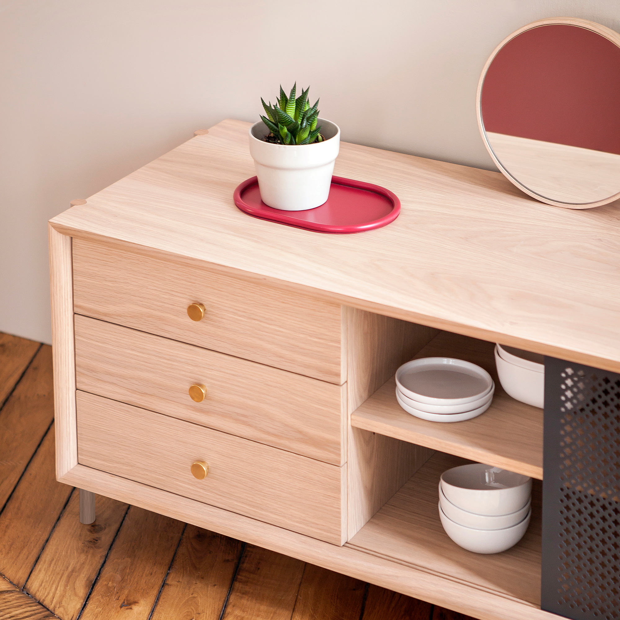Gabin Sideboard mit Schubladen Hartô