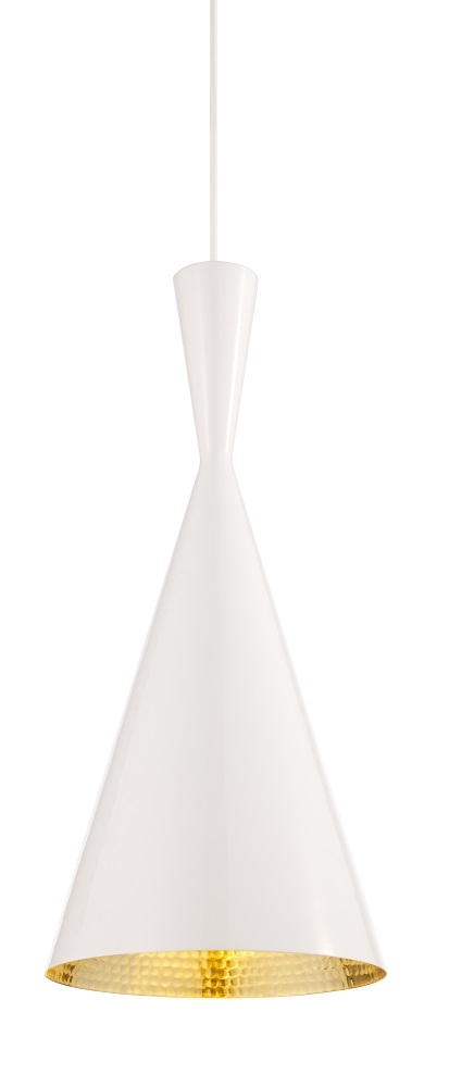 Beat Tall LED Pendelleuchte weiß Tom Dixon 