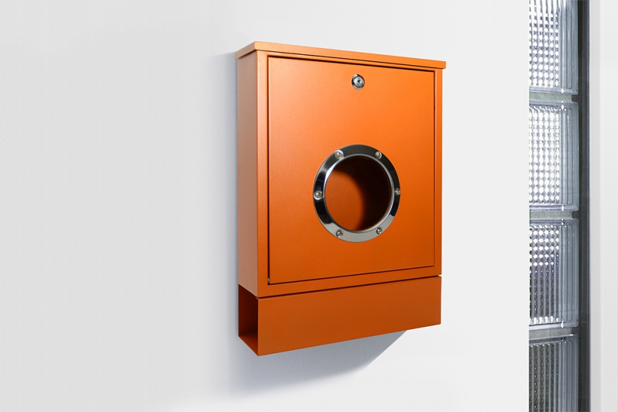 Stahl gepulvert orange