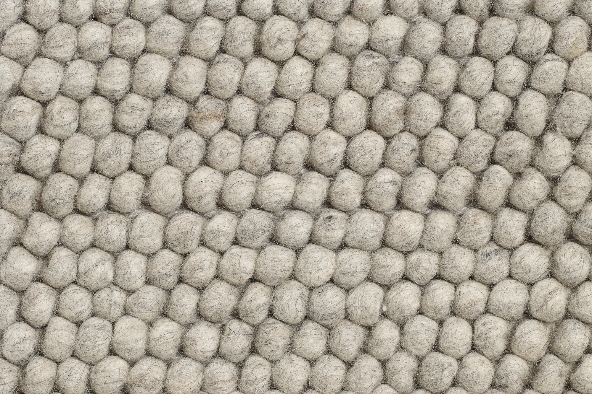 Peas Teppich L 140 x B 80 cm Soft grau Hay EINZELSTÜCK