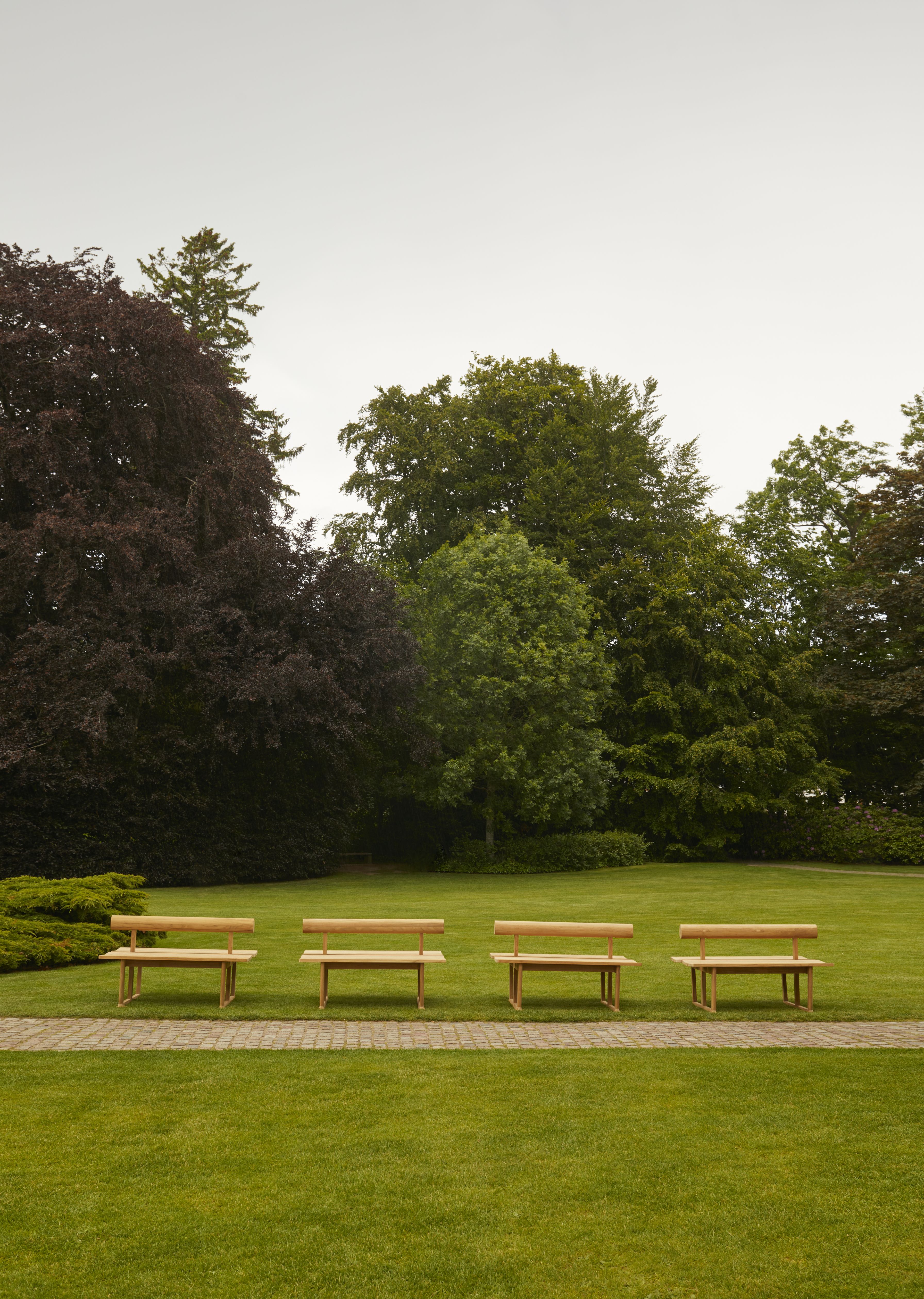 Banco Bank Double Teak Outdoor Skagerak by Fritz Hansen
