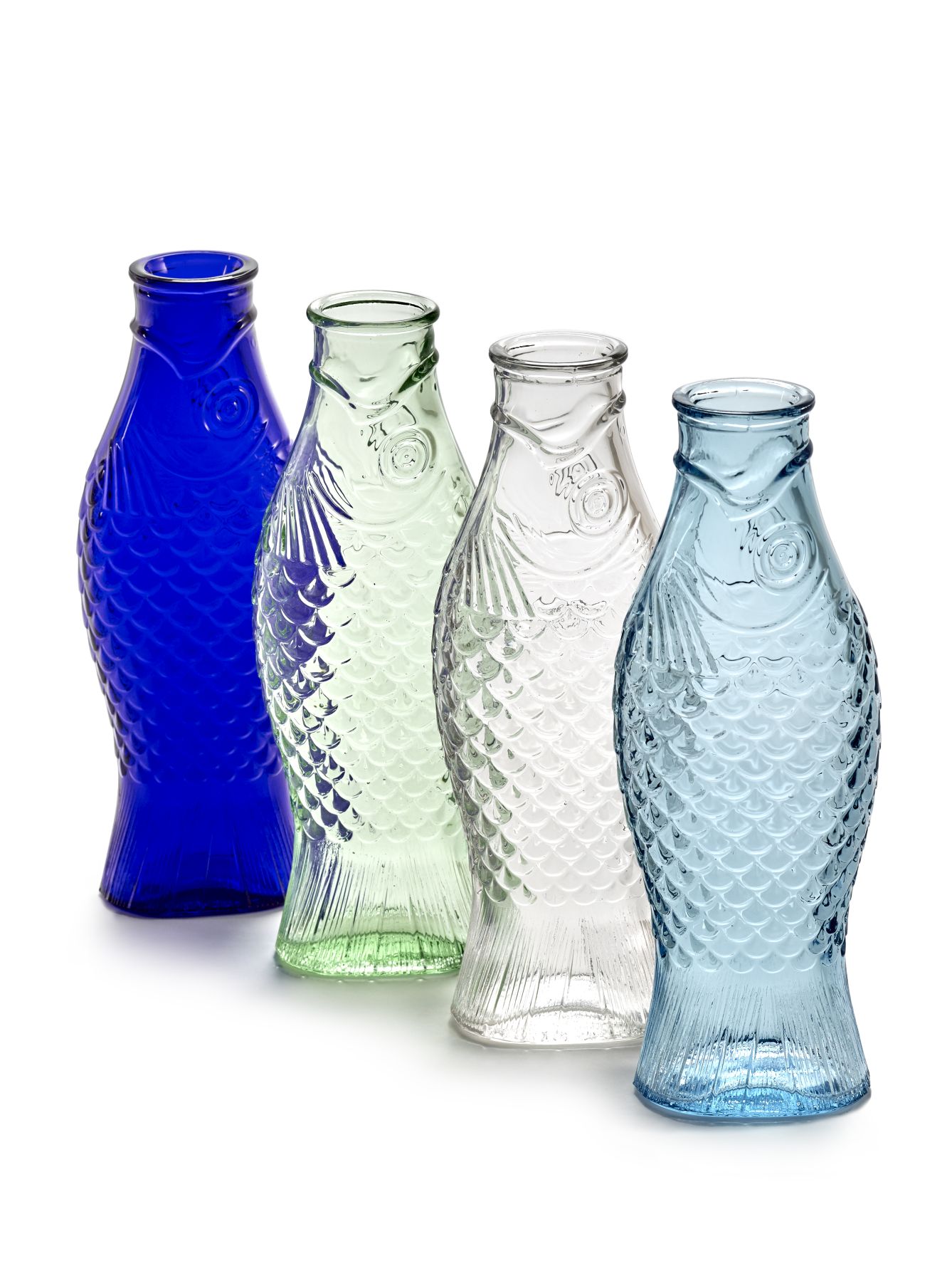 Fles Flasche Fisch Grün Serax