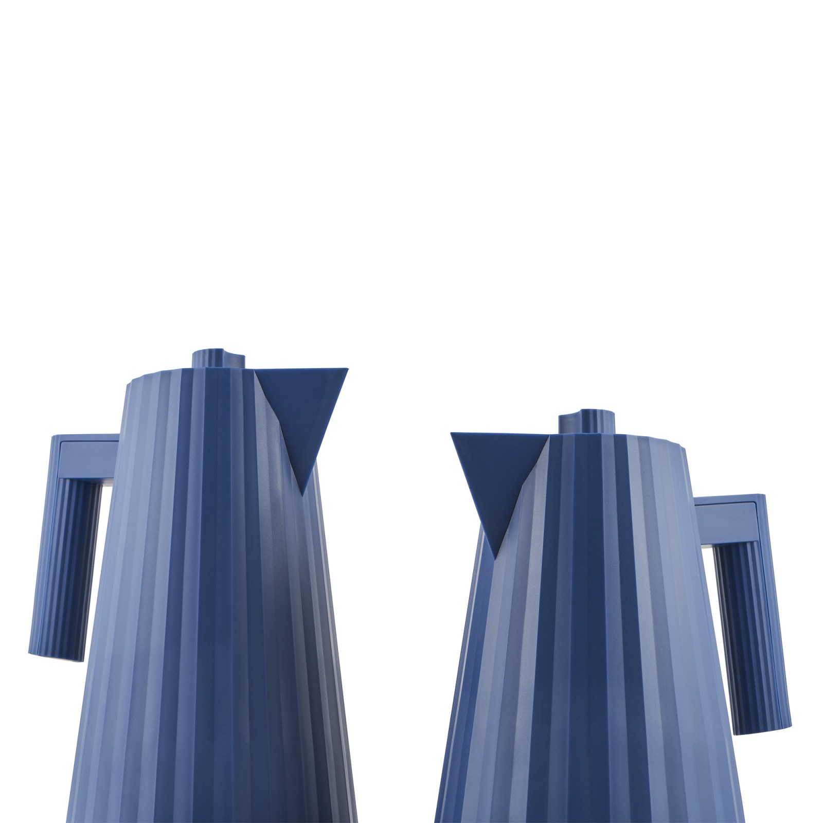 MDL06 Plissé Wasserkocher Alessi Blau