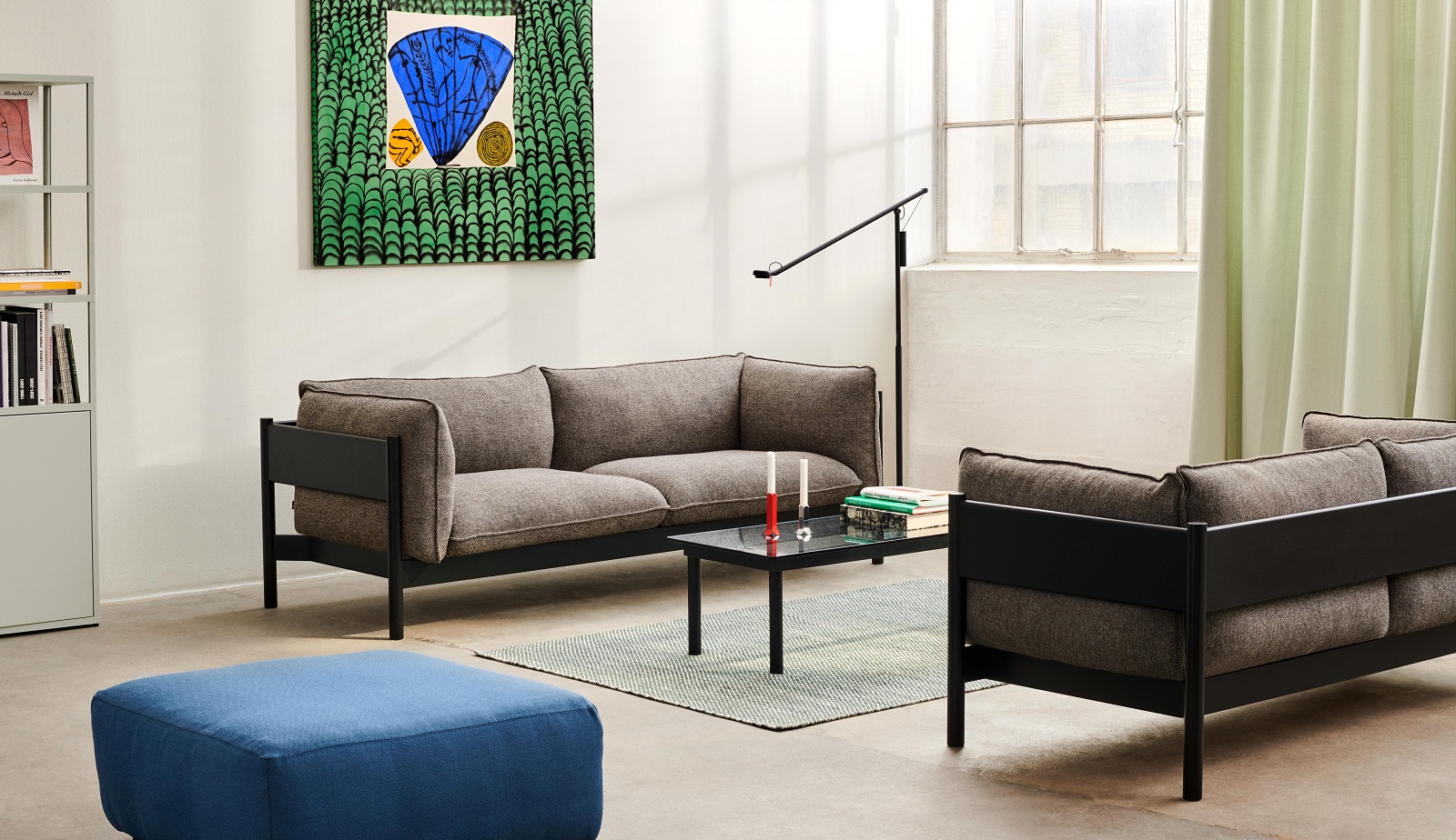 Mags Connectable 01 Ottoman Extra Small Hocker klein Hay