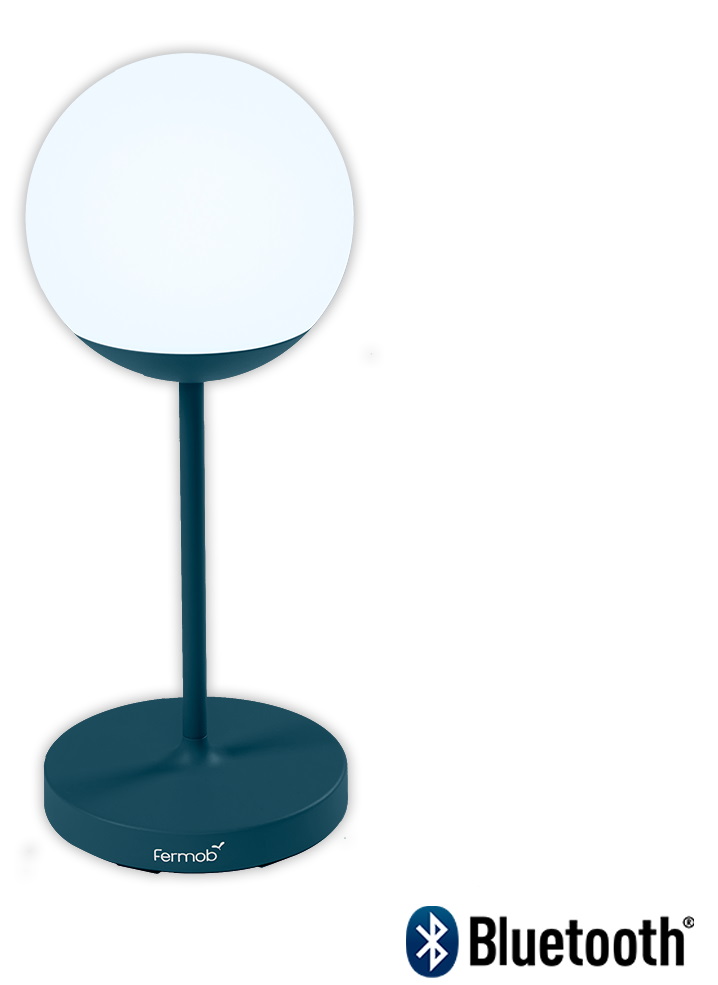 Mooon Tischleuchte H 63 cm Acapulcoblau Fermob EINZELSTÜCK