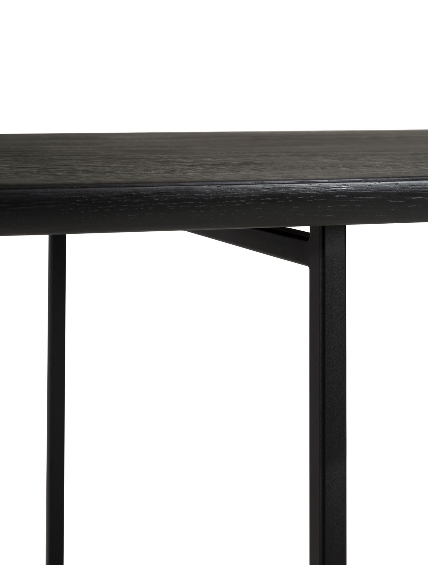 Arc Tisch Eiche schwarz lackiert Ethnicraft