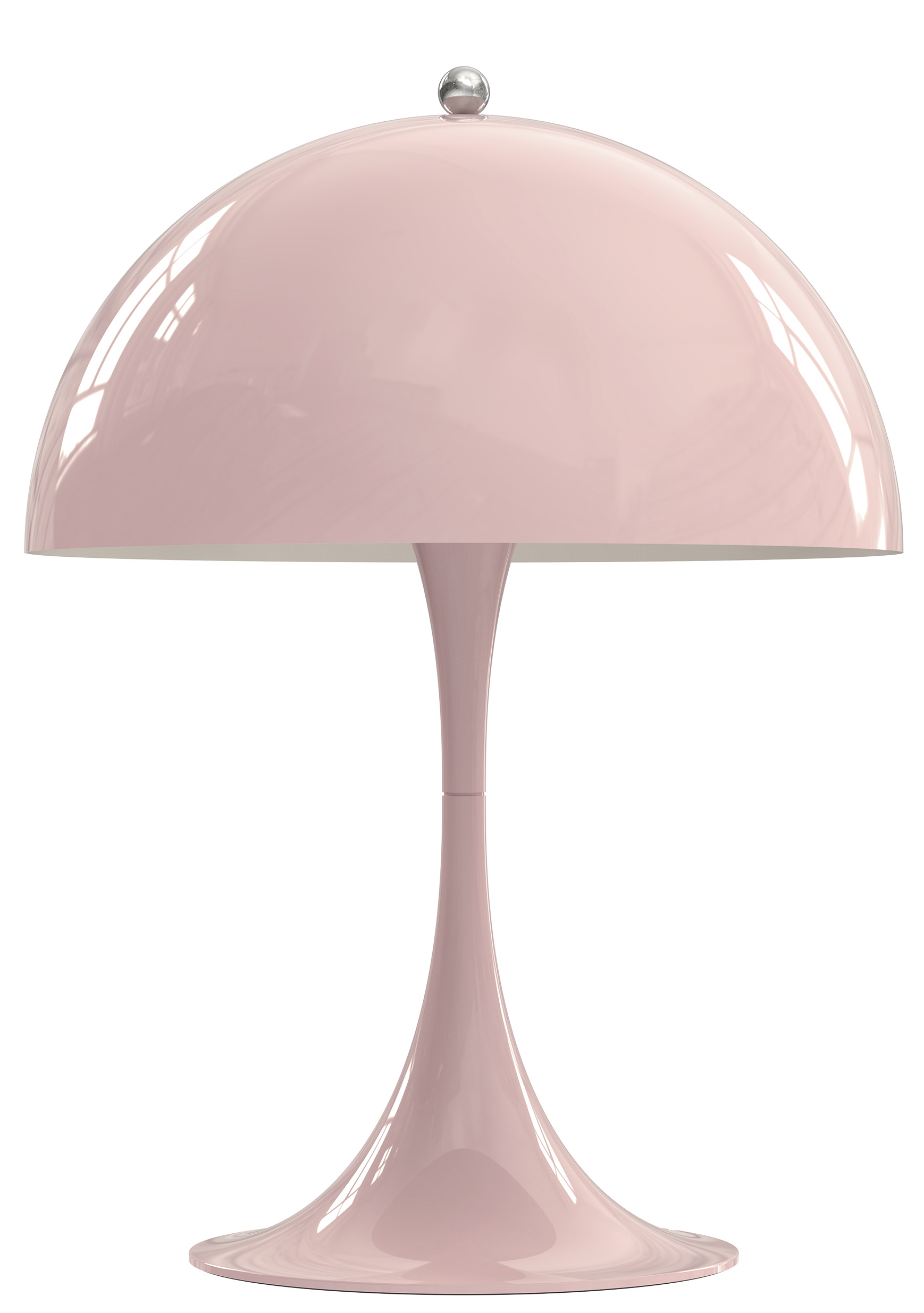 Panthella 250 Table lamp LED Tischleuchte METALL BLASSROSA LACKIERT Louis Poulsen EINZELSTÜCK 