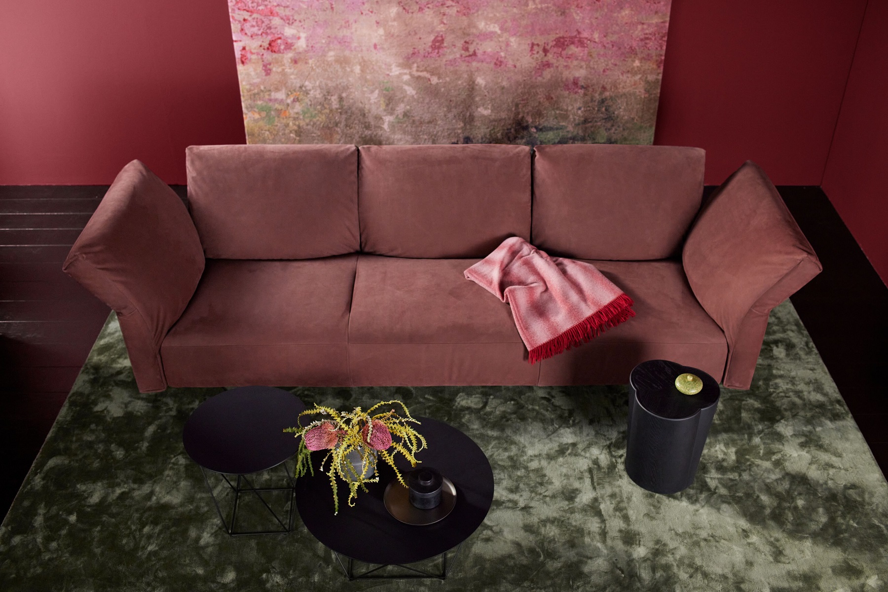 Molamisa Freistehendes Sofa 3-Sitzer Walter Knoll 