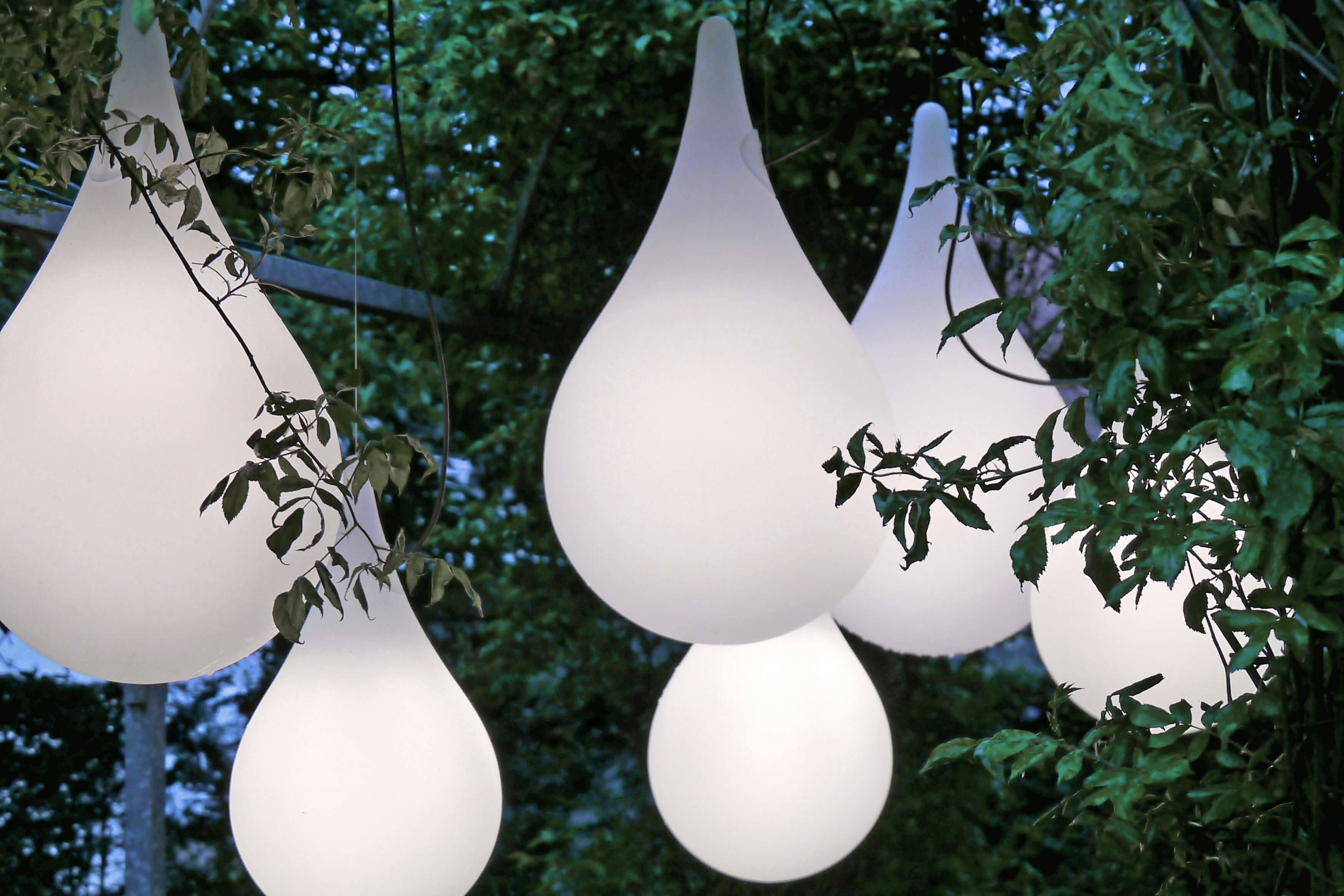Liquid Light Drop 2 Outdoor Pendelleuchte Next