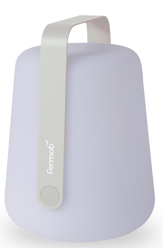 Balad 2 Tischleuchte H 25 cm Fermob Lehmgrau