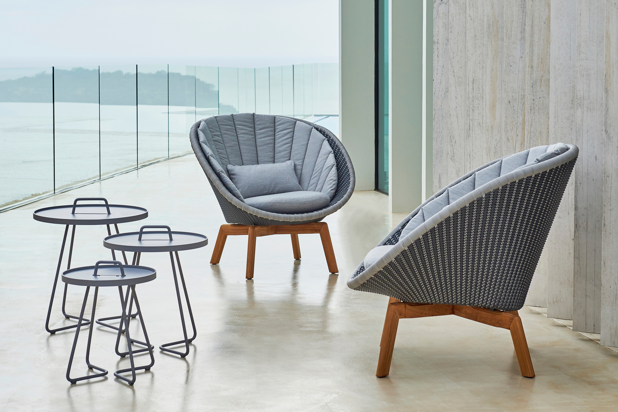 Peacock Outdoor Loungesessel Faser Cane-Line