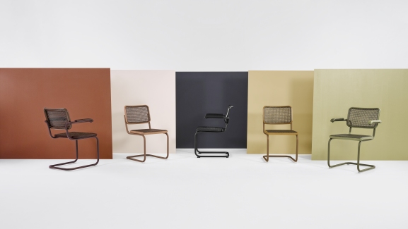 S 64 V Stahlrohr Klassiker Freischwinger Thonet