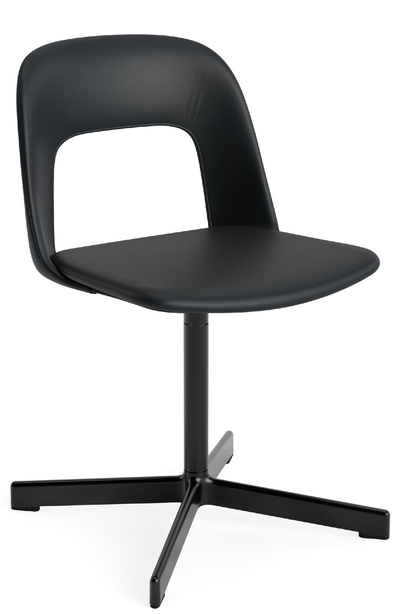 Layout Side Chair 134 4-Stern Drehfuß Stuhl Hay