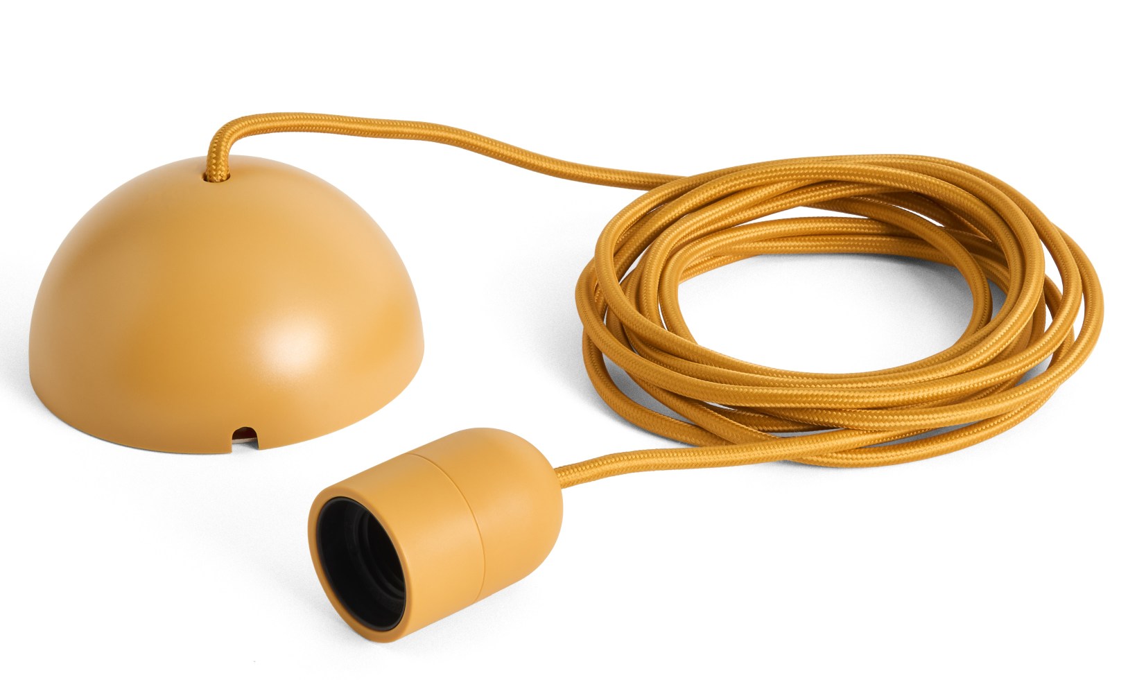 Common Cord Set / Fassung Set für Pendelleuchte Hay Bernsteingelb