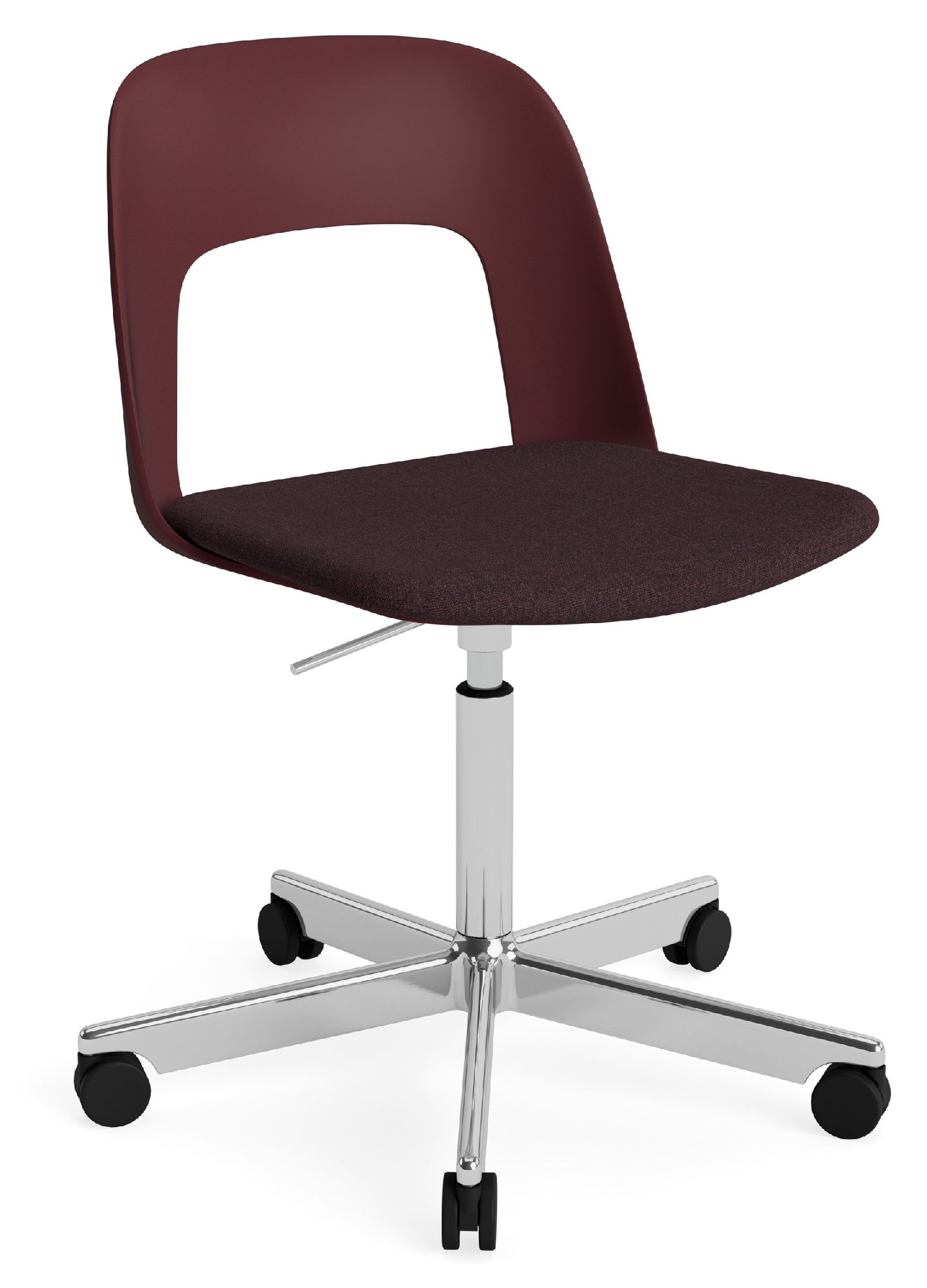 Layout Side Chair 143 5-Stern Drehfuß Stuhl Hay