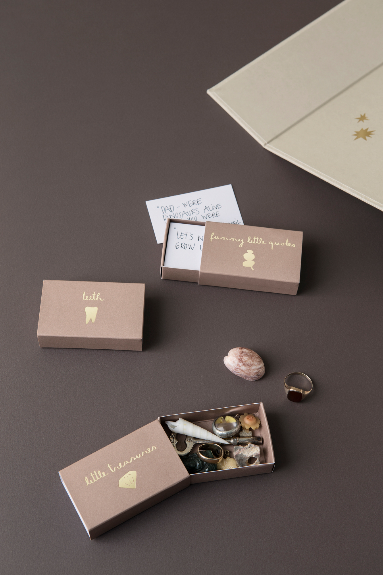 "The Beginning of my life" Erinnerungsbox Ferm Living