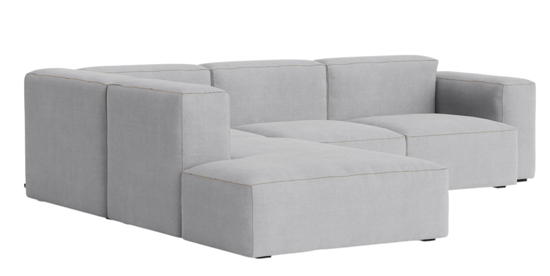 Mags Soft Sofa Corner Combination 2 low Armrest links Hay