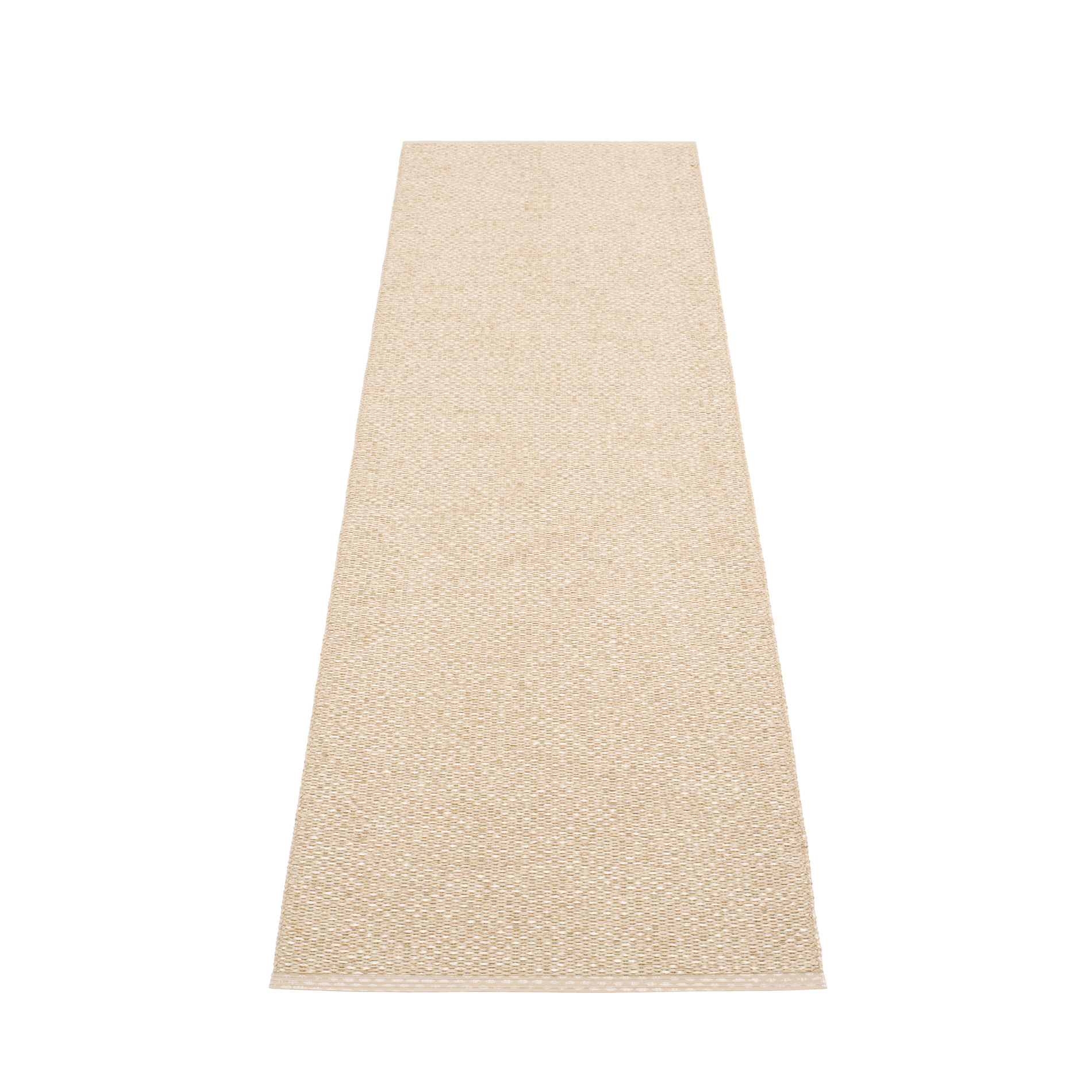 Svea Kunststoffteppich 70x240 cm Pappelina Beige