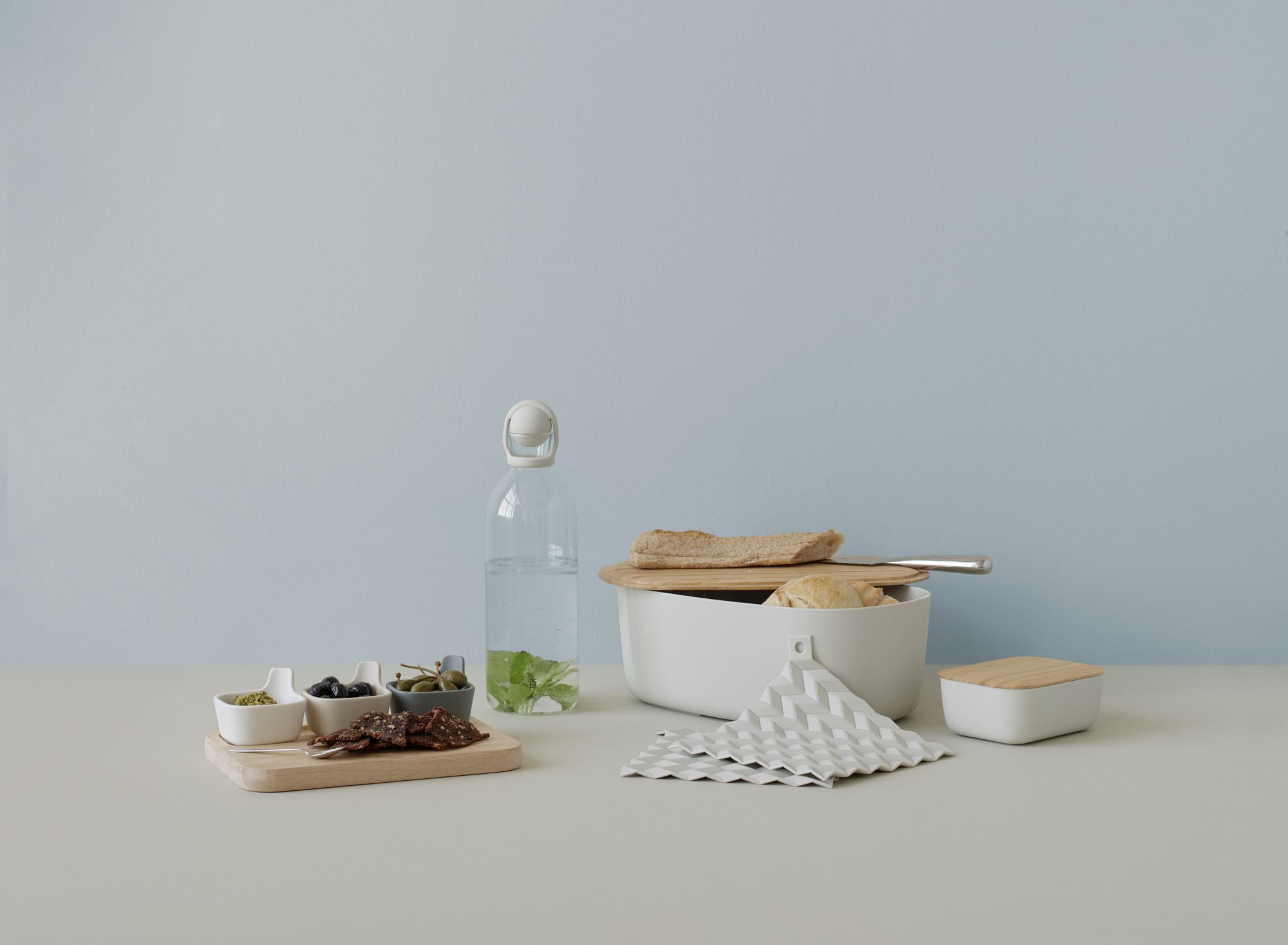 BOX-IT Butterdose RIG TIG by Stelton Hellgrau EINZELSTÜCK