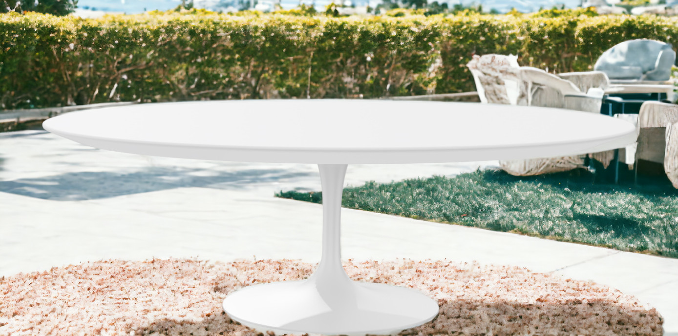 Outdoor Saarinen rund Couchtisch Ø 107 cm Knoll International