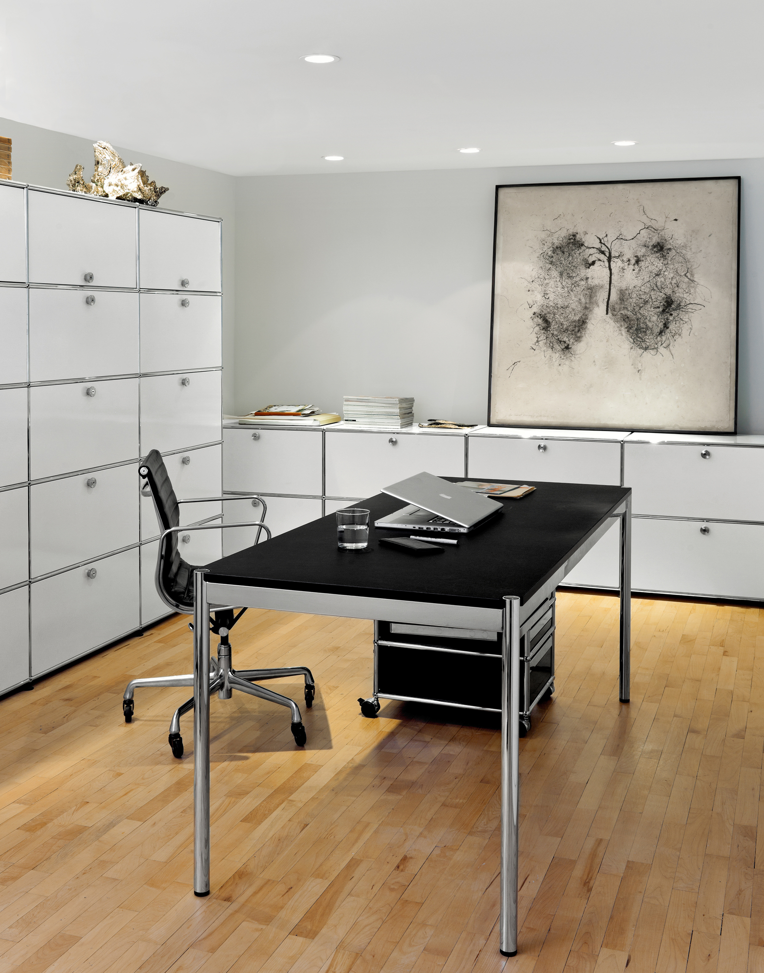 USM Haller Tisch 175 x 100 cm perlgrau