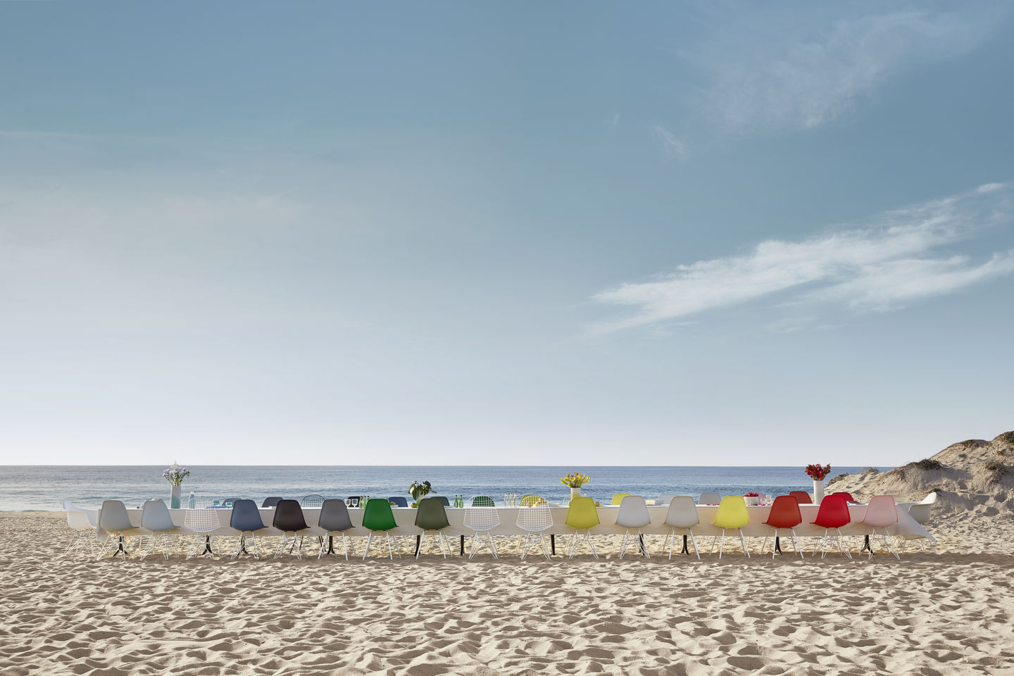 Eames Fiberglass Chair DSX Stuhl Vitra
