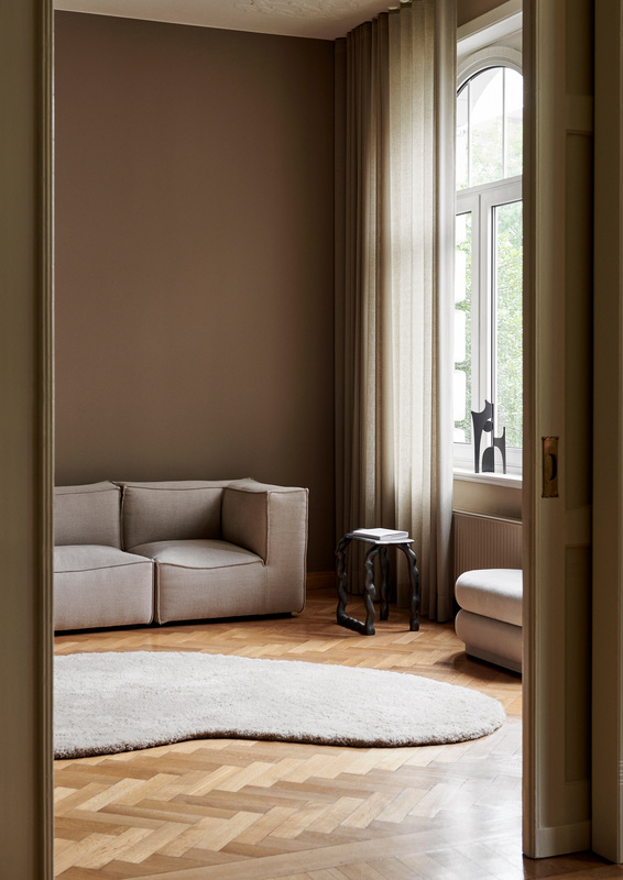 Catena Sofa groß Combi1 Baumwolle und Leinen Ferm Living