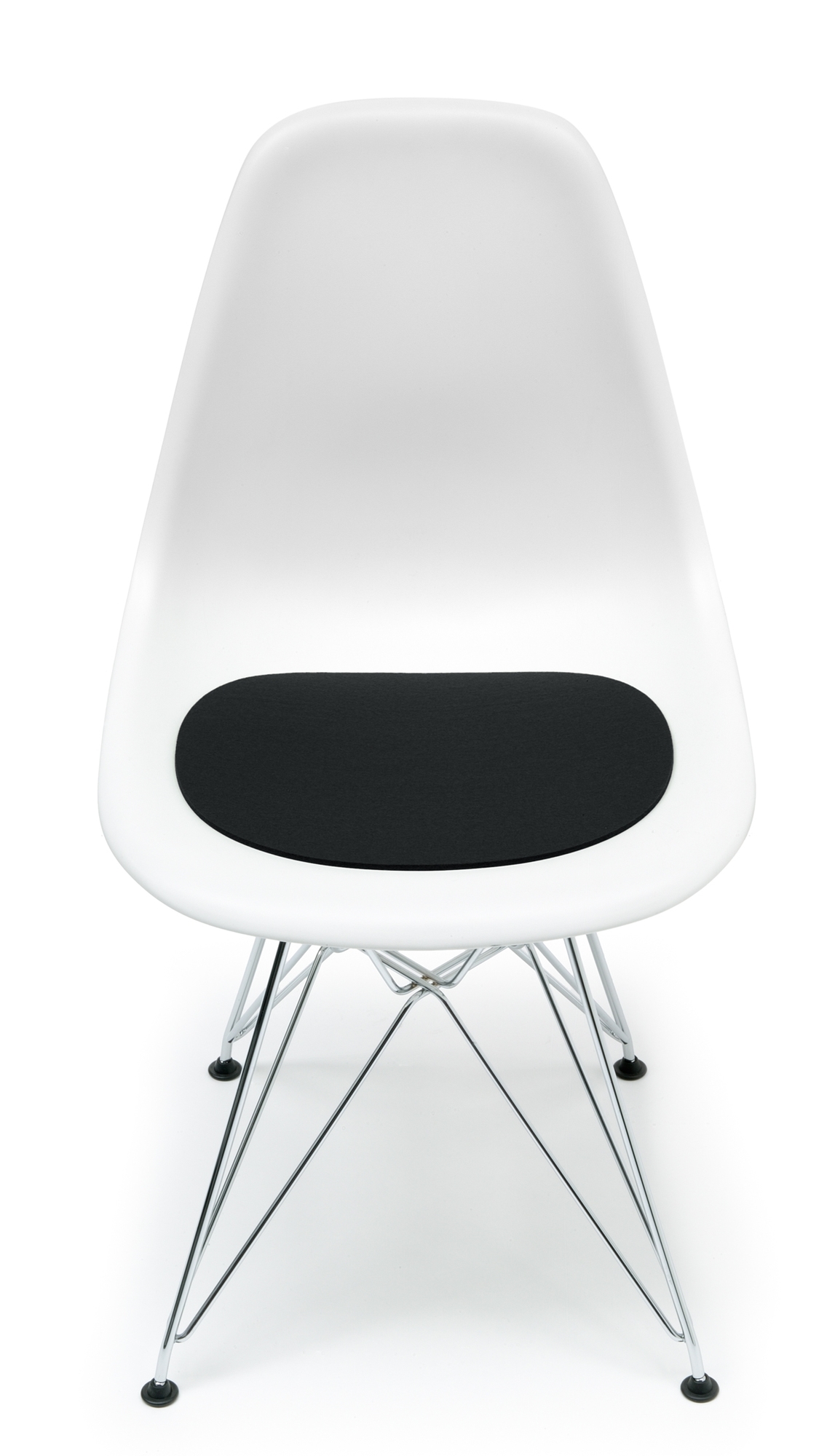 Sitzauflage-Filzauflage Eames Plastic Side Chairs DSR / DSW Schwarz Hey Sign