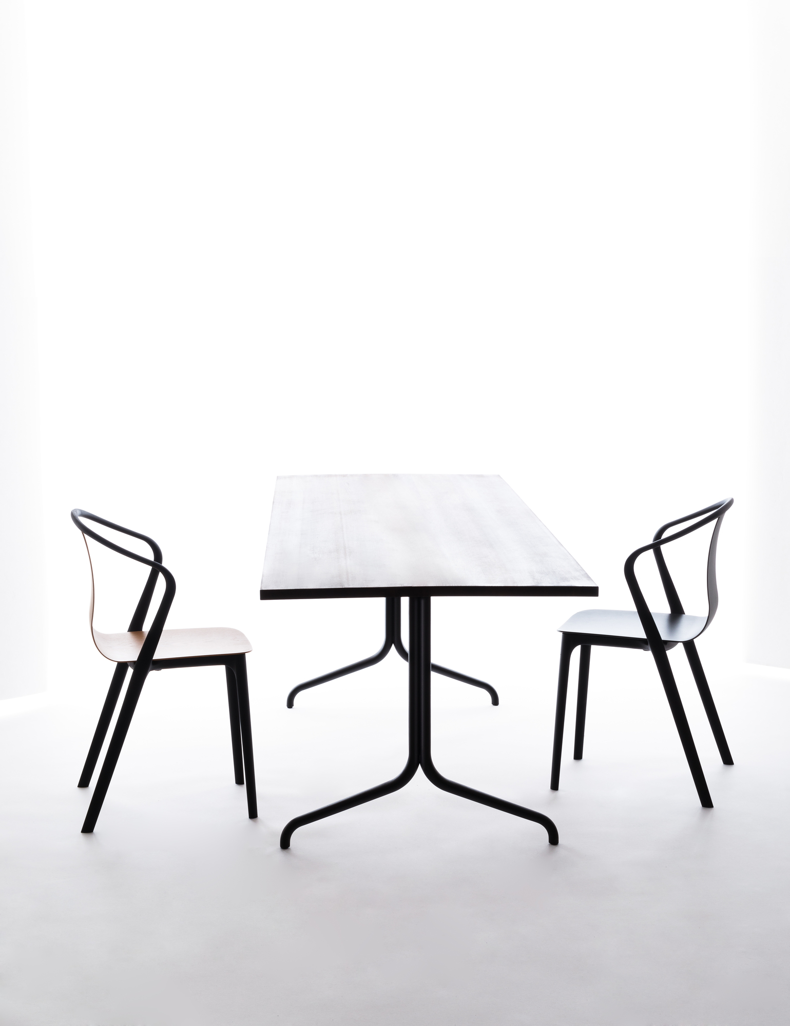 Belleville Chair Plastic Stuhl Vitra
