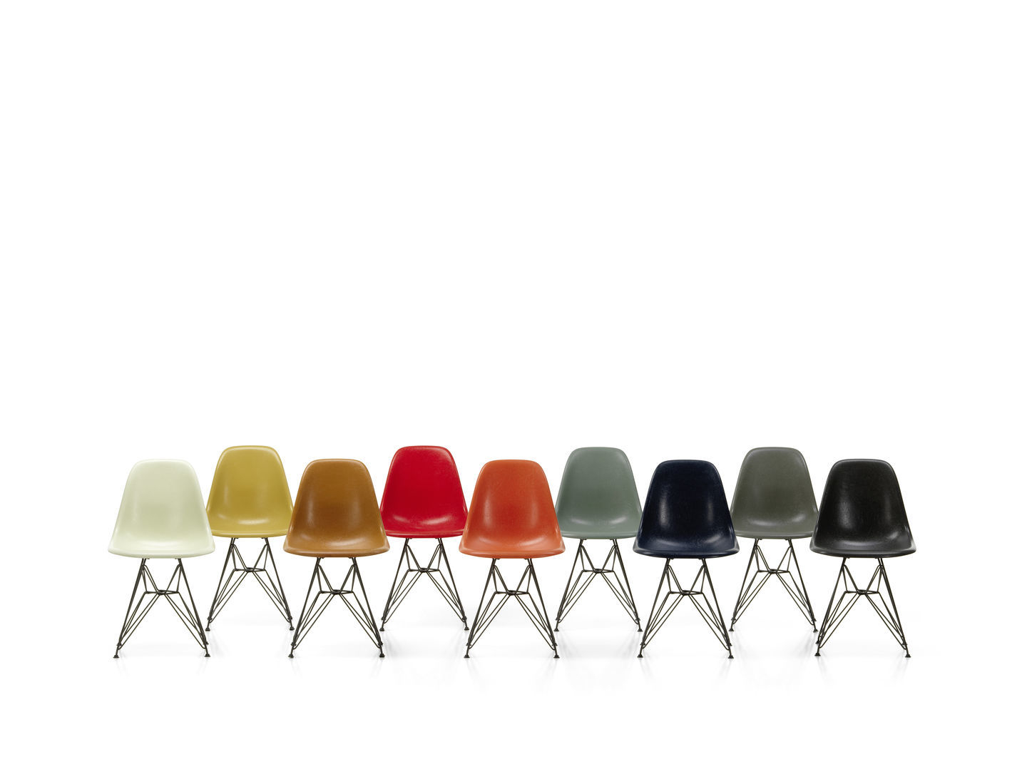 Eames Fiberglass Chair DSR Stuhl Vitra